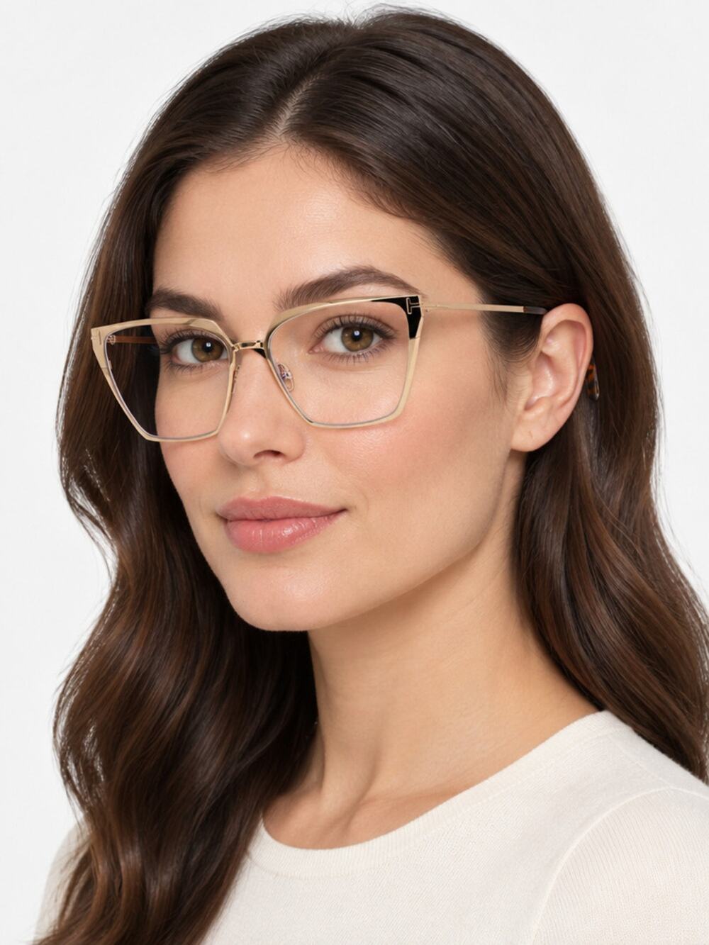 NEW Tom Ford FT5945-B 028 Shiny Rose Gold Sunglasses Authentic